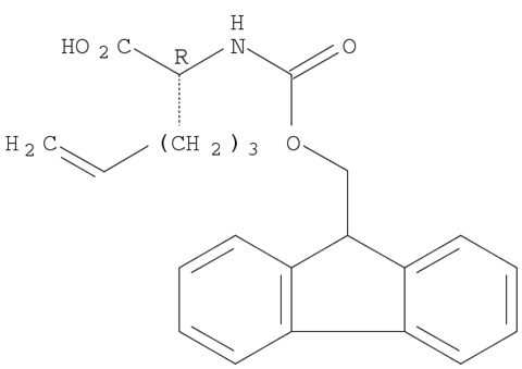 (2R)-2-{[(9H-Fluoren-9-ylmethoxy)carbonyl]amino}-6-heptenoic acid